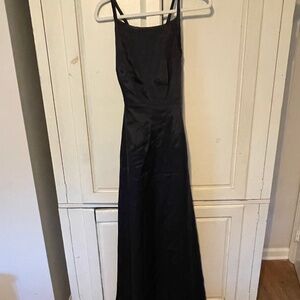 Vera Wang Black High Neck Dress, Size 6